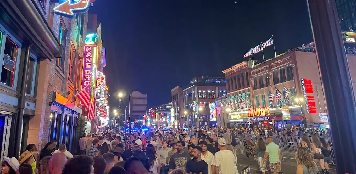 Kane Brown's on Broadway rooftop in Nashville
