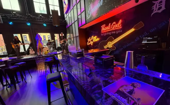 Kane Brown's on Broadway rooftop in Nashville